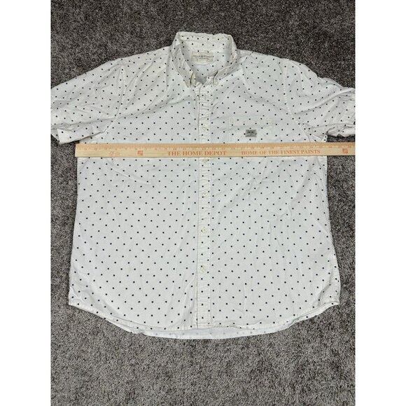 Denim & Supply Ralph Lauren Short Sleeve Star Print Button Down Shirt 2XL Preppy - Picture 7 of 11